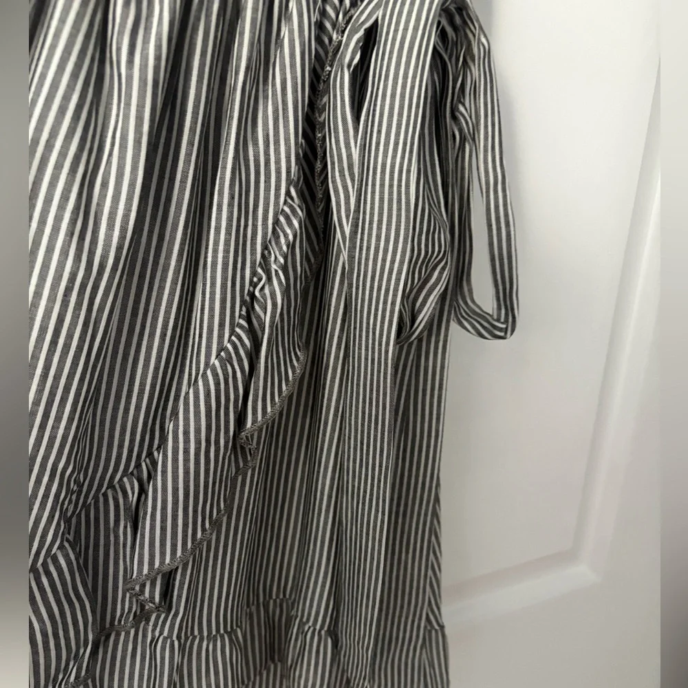 Vintage Havana Black and White Striped Dress - Picture 2 of 4